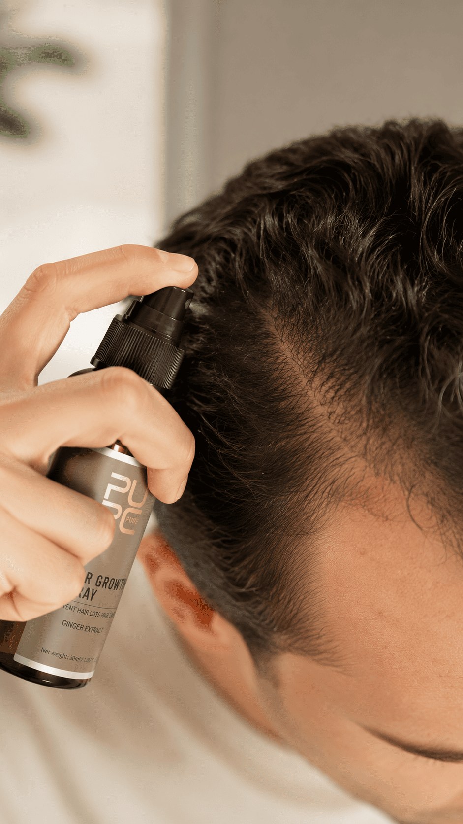 Purc Hair Growth Spray — Activa el Crecimiento Natural